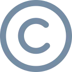 Copyright SVG Icon